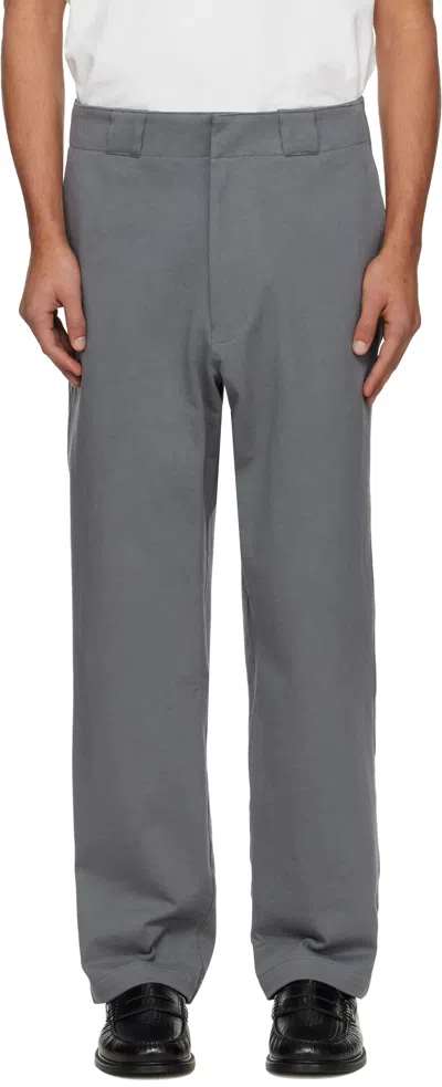 Lady White Co. Gray Jersey Trousers