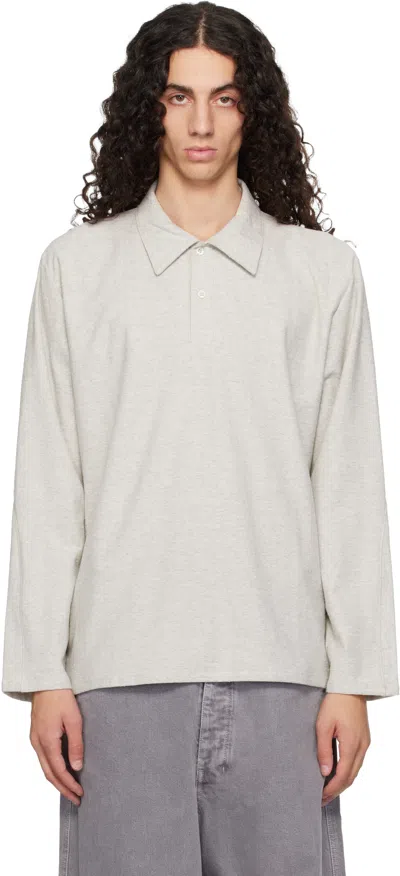 Lady White Co. Gray Nep Polo