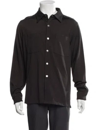 Pre-owned Lady White Co. Long Sleeve Shirt In Brown