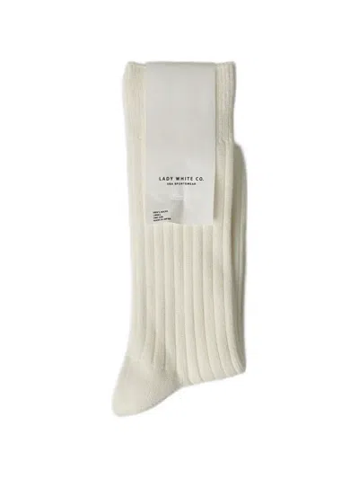Lady White Co. Ribbed-knit Socks In Multi