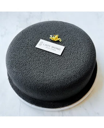 Lady Wong Black Sesame Passion Fruit Entremet Cake