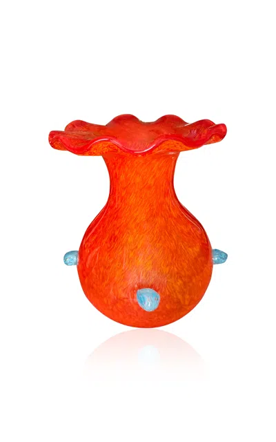 Laetitia Rouget - Andreia Orange Tulip Vase - Orange