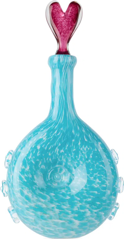 Laetitia Rouget Blue & Red Amour Carafe
