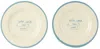 Laetitia Rouget Blue & White 'who Said I Can't Cook' Dessert Plate Set In Who Said I Cant Cook