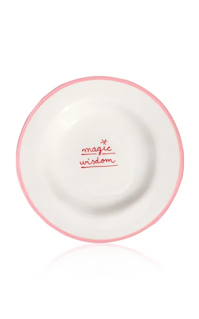 Laetitia Rouget - Dessert Plate Magic Wisdom - Multi In Pink