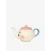 Laetitia Rouget Disney X  Mrs Potts Stoneware Teapot In Multi