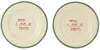 Laetitia Rouget Green 'oops I Did It Again' Dessert Plate Set In Oops I Did It Again