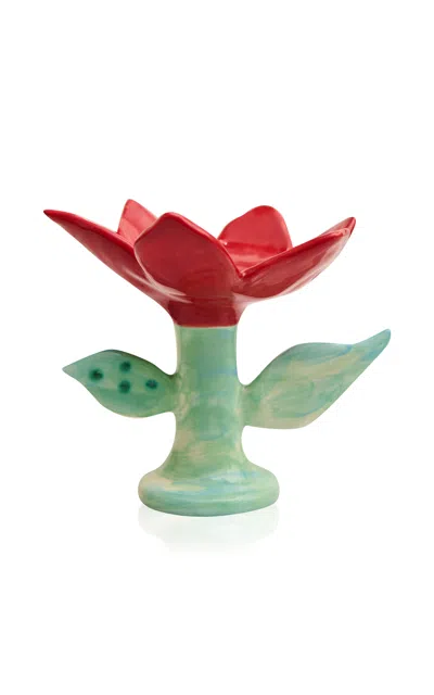 Laetitia Rouget Irina Candleholder In Multi