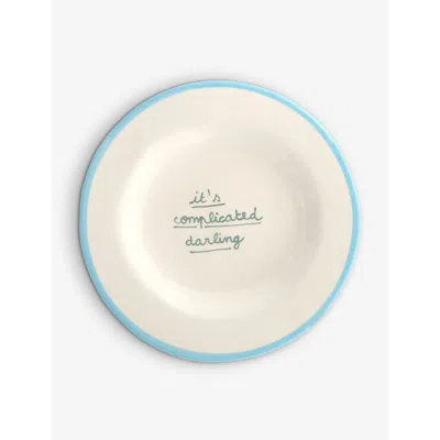 Laetitia Rouget It's Complicated Darling Stoneware Dessert Plate 20cm