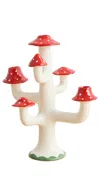Laetitia Rouget Magic Champs Candleholder Red In Red