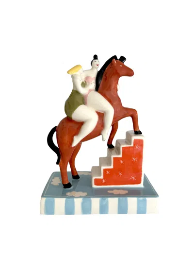 Laetitia Rouget - Ride On Decorative Piece - Clouds - Multi