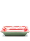 Laetitia Rouget Sleeping Muse Ashtray In Red