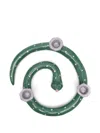 Laetitia Rouget Sneaky Dots Candle Holder In Green