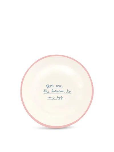 Laetitia Rouget You Are The Bacon To My Egg Dessert Plate