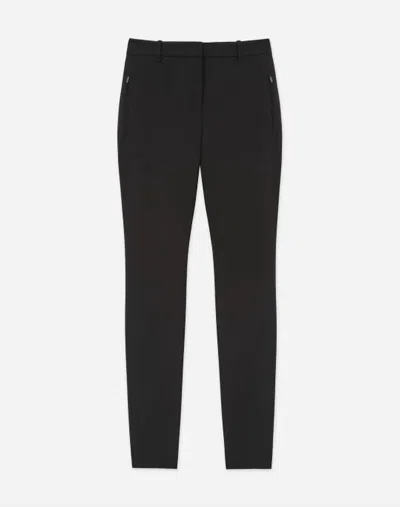 Lafayette 148 Petite Acclaimed Stretch Essex Slim Pant In Black