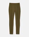 Lafayette 148 Acclaimed Stretch Gramercy Pant In Gold