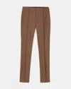 Lafayette 148 Acclaimed Stretch Gramercy Pant In Toffee