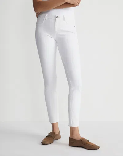 Lafayette 148 Acclaimed Stretch Mercer Pant In White