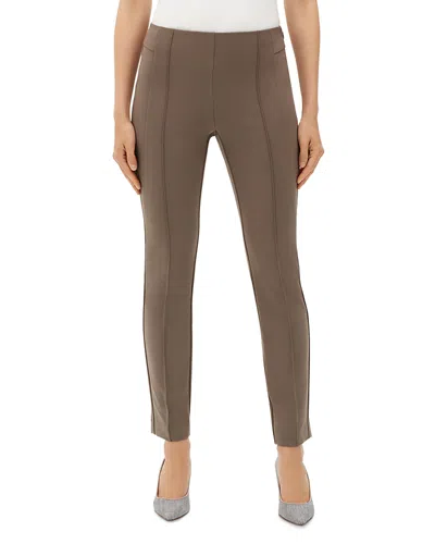 LAFAYETTE 148 ACCLAIMED STRETCH SLIM PINTUCK CITY PANTS,MP949R-J525