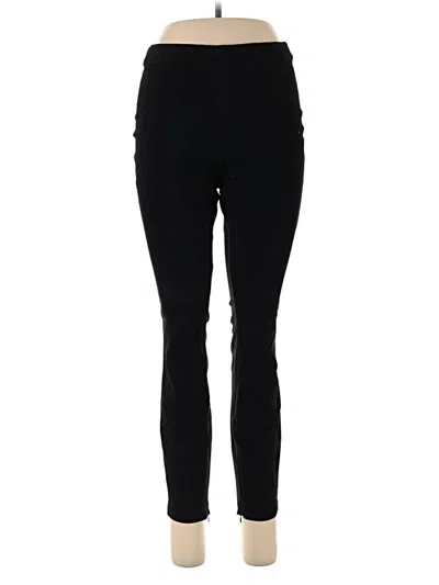 Pre-owned Lafayette 148 Active Pants In Black