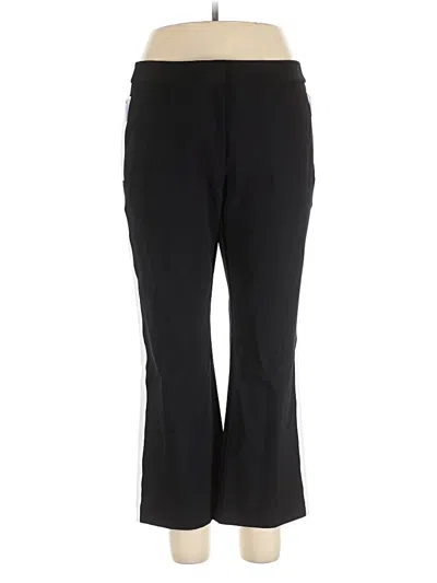 Pre-owned Lafayette 148 Active Pants In Black