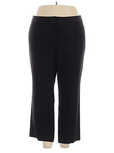 Pre-owned Lafayette 148 Active Pants In Black