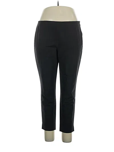 Pre-owned Lafayette 148 Active Pants In Black