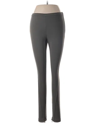 Pre-owned Lafayette 148 Active Pants In Gray