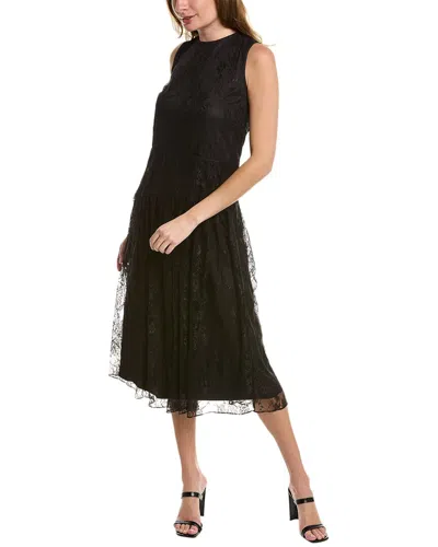 Lafayette 148 Avalynn Midi Dress In Black