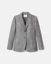 Lafayette 148 Bamboo Viscose Twill Three Pocket Blazer In Multi
