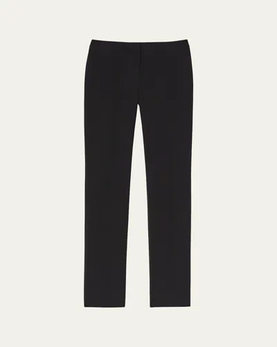 Lafayette 148 Barrow Finessecrepe Pants In Black