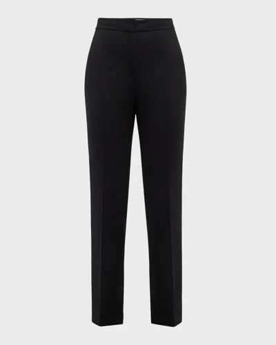 Lafayette 148 Barrow Finessecrepe Pants In Black