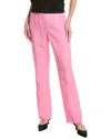 Lafayette 148 New York Sullivan Silk & Linen-blend Pant In Pink