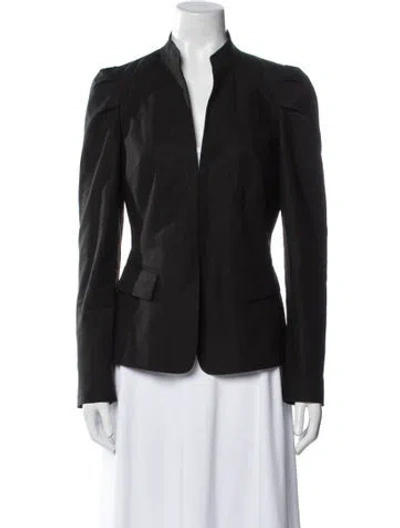 Pre-owned Lafayette 148 Blazer In Black