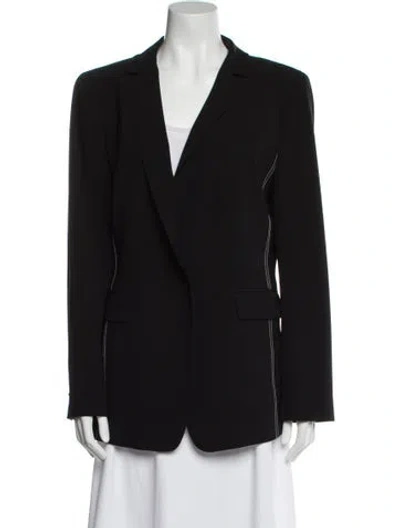 Pre-owned Lafayette 148 Blazer In Black