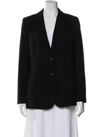 Pre-owned Lafayette 148 Blazer In Black