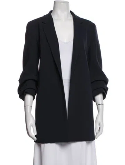 Pre-owned Lafayette 148 Blazer In Blue