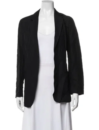 Pre-owned Lafayette 148 Blazer In Blue