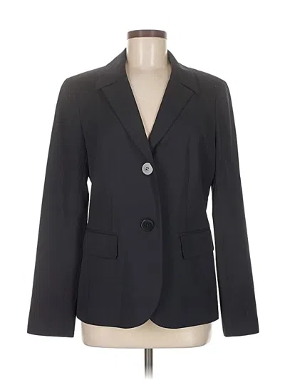 Pre-owned Lafayette 148 Blazer Jacket In Black