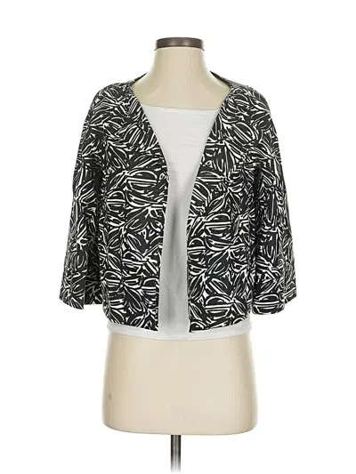 Pre-owned Lafayette 148 Blazer Jacket In Black