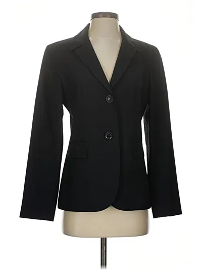 Pre-owned Lafayette 148 Blazer Jacket In Black