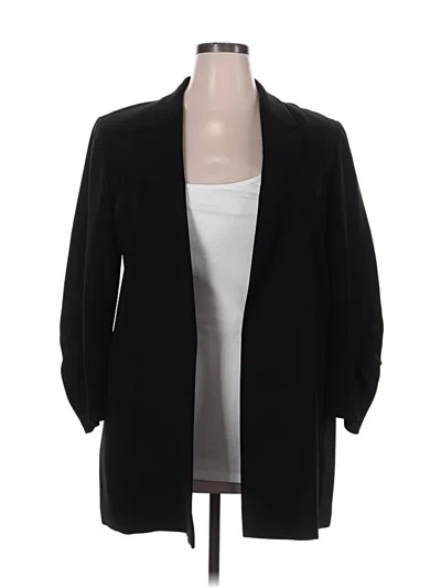 Pre-owned Lafayette 148 Blazer Jacket In Black