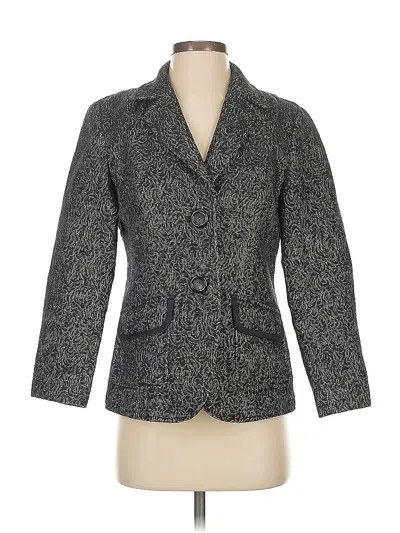Pre-owned Lafayette 148 Blazer Jacket In Black