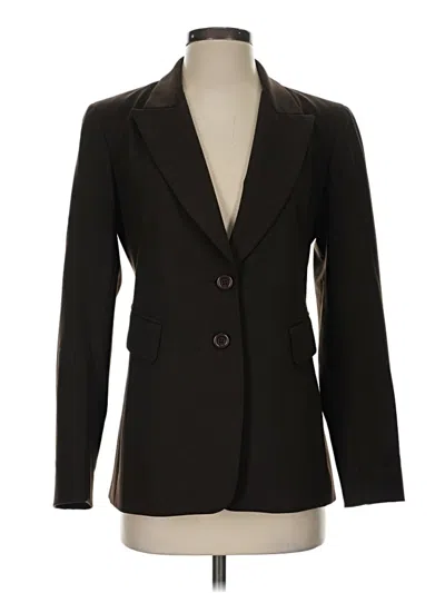 Pre-owned Lafayette 148 Blazer Jacket In Black