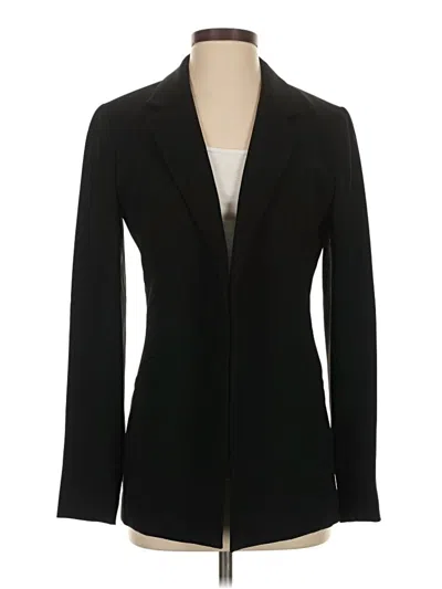 Pre-owned Lafayette 148 Blazer Jacket In Black