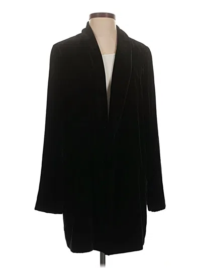 Pre-owned Lafayette 148 Blazer Jacket In Black