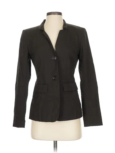 Pre-owned Lafayette 148 Blazer Jacket In Brown