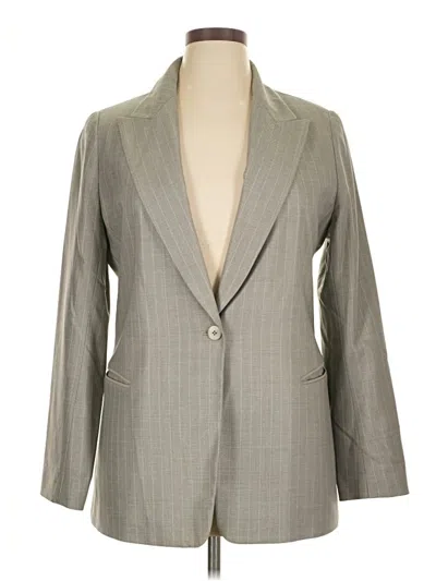 Pre-owned Lafayette 148 Blazer Jacket In Brown