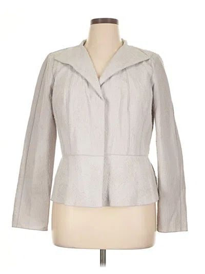 Lafayette 148 Blazer Jacket In Gray