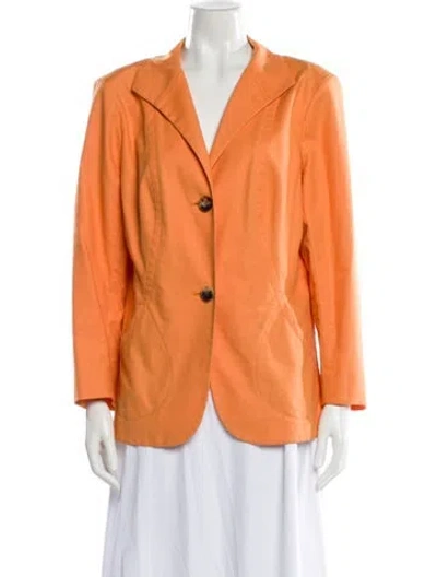 Pre-owned Lafayette 148 Blazer In Pink